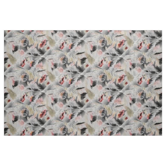 Tissu Conception Abstraite de la face I (grande impressi (Fat Quarter)