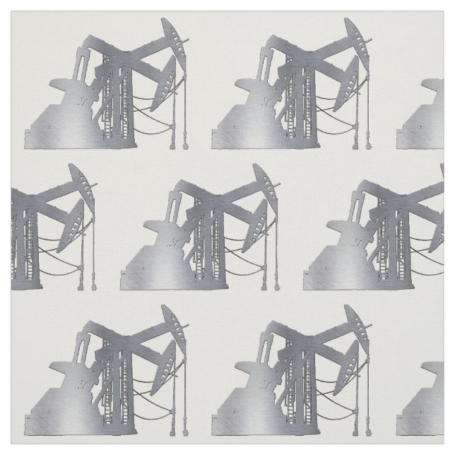 Tissu Conception argentée de dispositif de pompage (Échantillon)