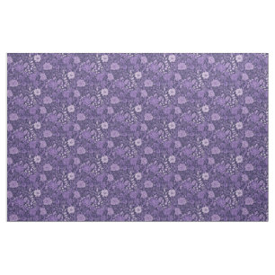 Tissu Conception botanique élégante Purple Dream inspiré