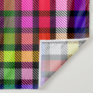 Tissu Conception de carreaux tartan à carreaux en twill