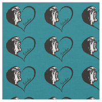 Conception de coeur de Lowchen
