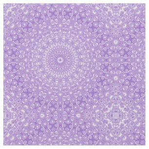 Tissu Conception de motif de mandala améthyste