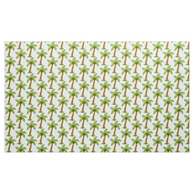 Tissu Conception de palmiers mignons (Yard)