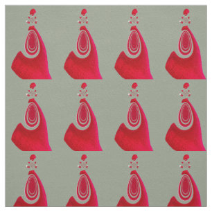 Tissu Conception de poches intelligentes rouge et gris