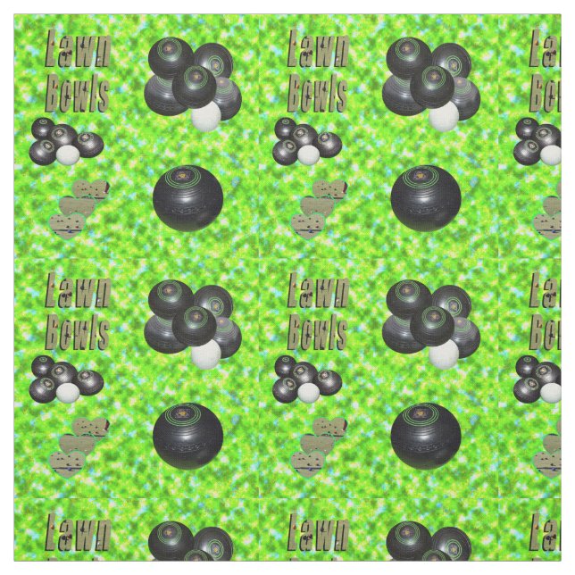 Tissu Conception des boeufs de gazon vert Minty, (Échantillon)