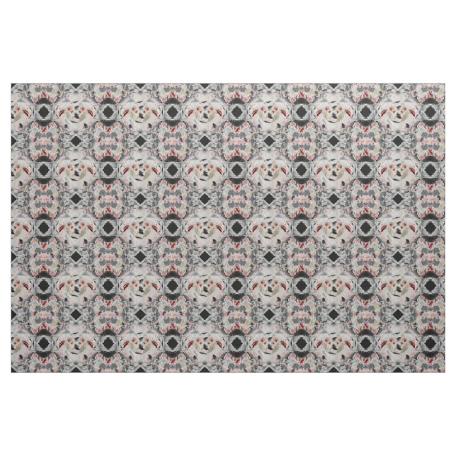Tissu Conception des faces Abstraites II (Yard)