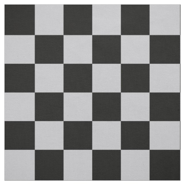 Tissu Conception du Motif du vérificateur gris cendré (Échantillon)