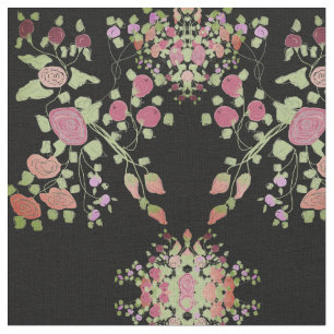 Tissu Conception Florale Et Berry