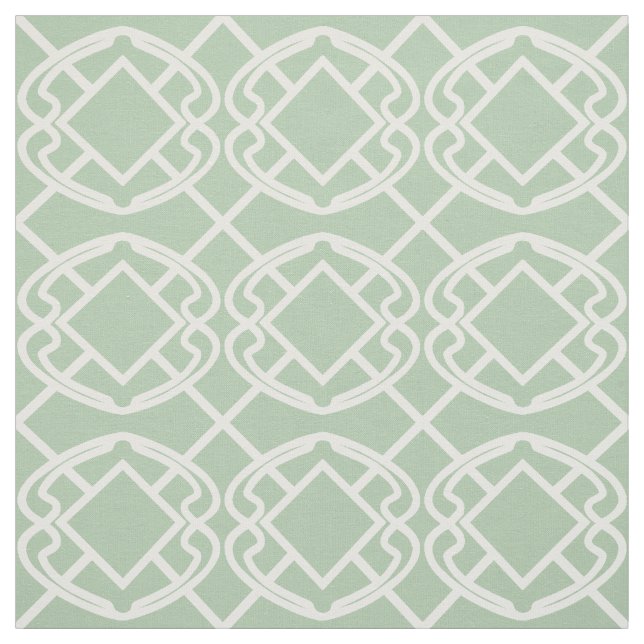 Tissu Conception légère de treillis de vert sauge de (Échantillon)