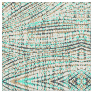 Tissu Conception moderne de lignes ondulées à teinture