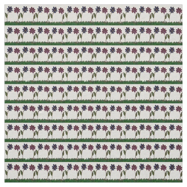 Tissu Conception simple de fleurs de bébé (Échantillon)