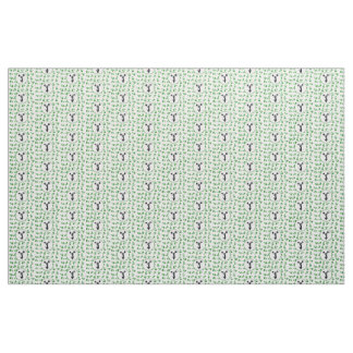 Tissu Conception verte de pom-pom girl de mégaphones