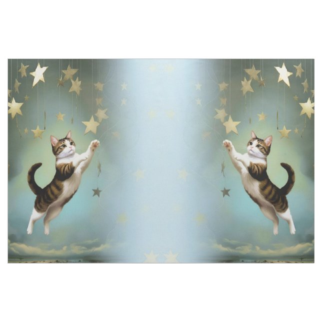 Tissu Conceptions de tissus artistiques Chat (Yard)
