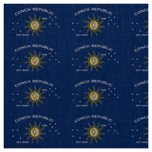 Tissu Conch Republic Flag (Échantillon)