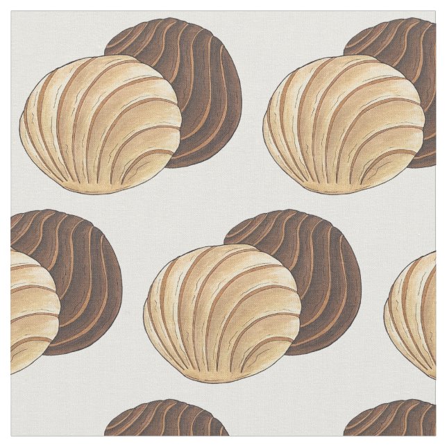 Tissu Conchas Pan mexicain Dulce Sweet Bread Panadería (Fermer)