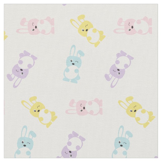 Tissu Conejos de Pascua (Fermer)