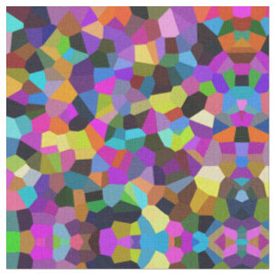 Tissu Confetti en Tapisserie aux tons bijoux