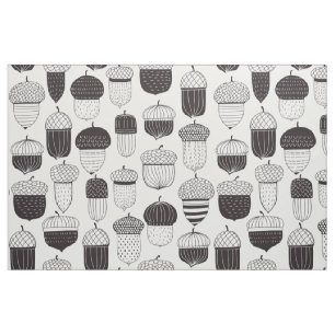 Tissu Conflit de Doodle motif d'automne