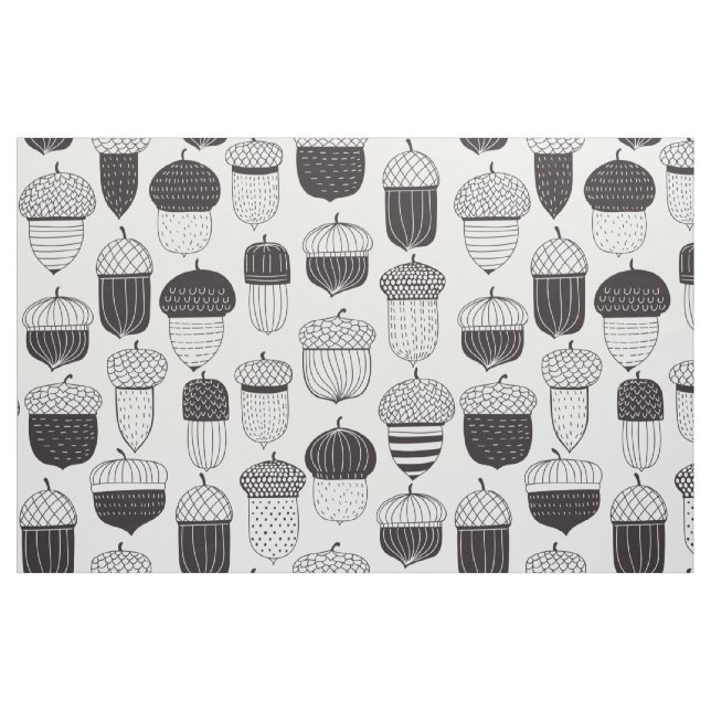 Tissu Conflit de Doodle motif d'automne (Fat Quarter)