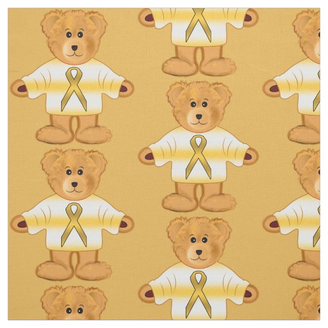 Tissu Conscience de Cancer d'enfance avec l'ours de (Échantillon)