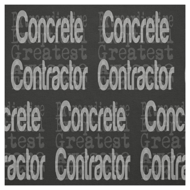 Tissu Contractant Concret Extraordinaire (Échantillon)