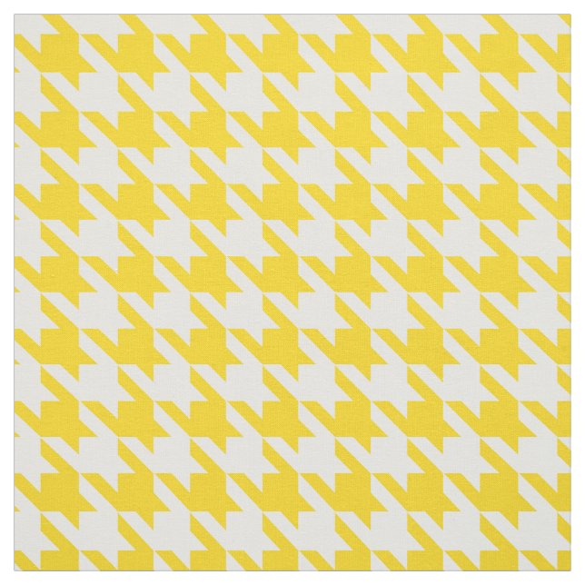 Tissu Contrôle de la jambe jaune et blanche (Échantillon)