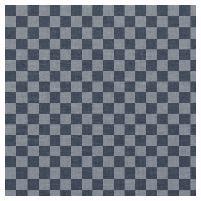 Tissu Contrôles gris de bleu de marine (Fermer)