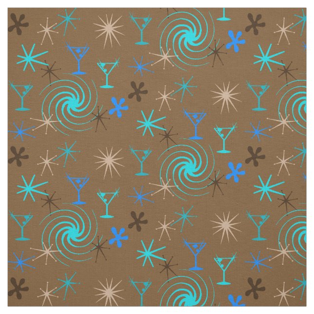 Tissu Conversationnel abstrait de Martini d'homme (Échantillon)