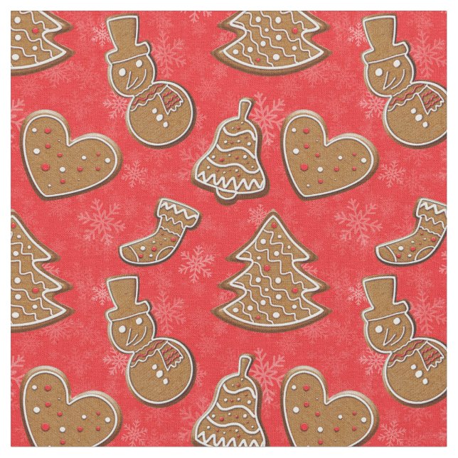 Tissu Cookie de Noël (Fermer)