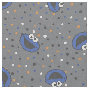 Tissu Cookie Monster 180's Throwback Polka Dot Motif