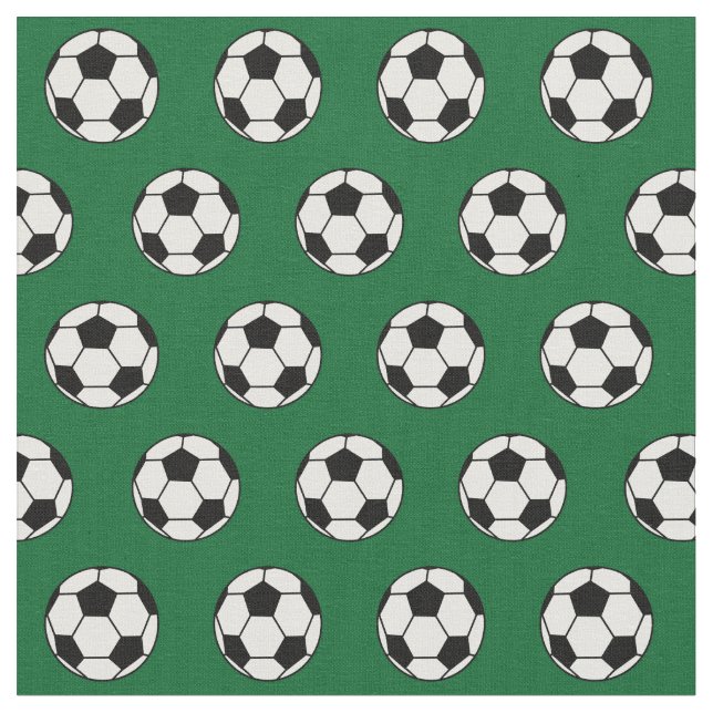 Tissu Cool balle de football vert (Fermer)