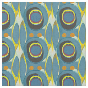 Tissu Cool Mid-Century moderne Abstrait