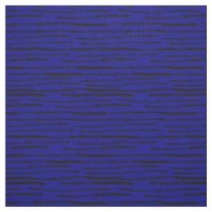 Tissu Cool moderne tendance Black Lines Marine Arrière -