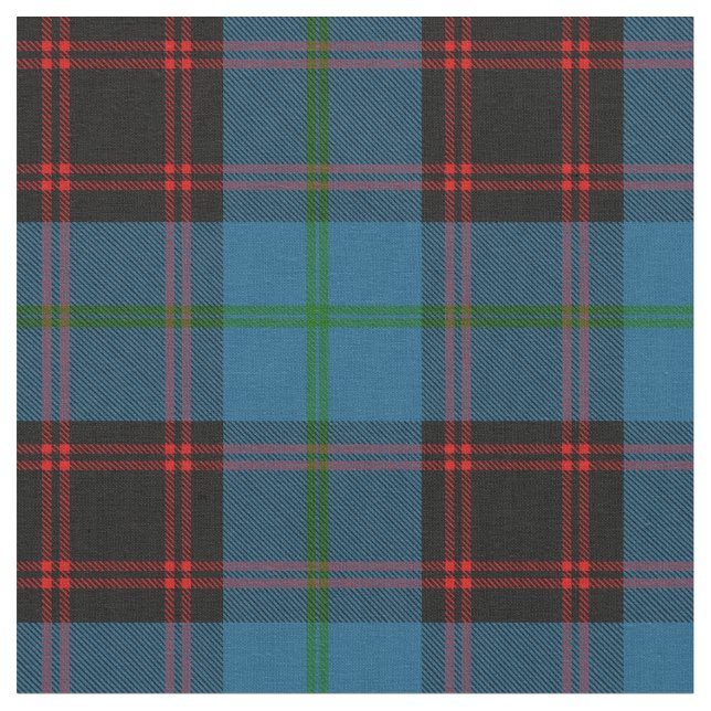Tissu Copie à la maison de tartan (Fermer)