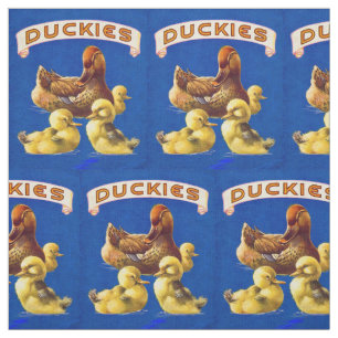 Tissu copie de Duckies des années 1930