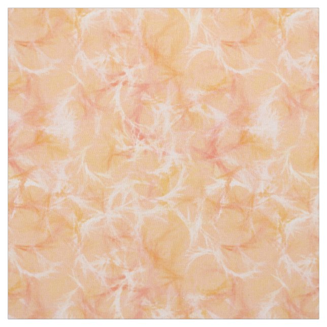Tissu Copie de marbre de remous - doucement orange (Échantillon)