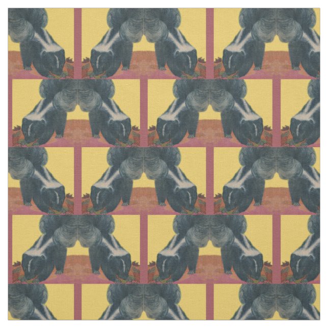 Tissu copie de mouffette (Échantillon)