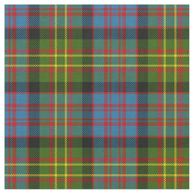 Tissu Copie de tartan de Bowie (Fermer)