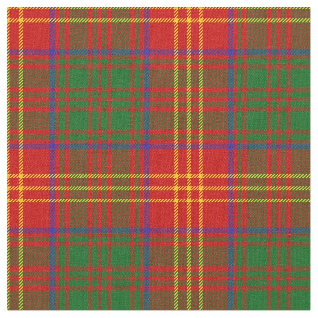 Tissu Copie de tartan de brûlures (Fermer)