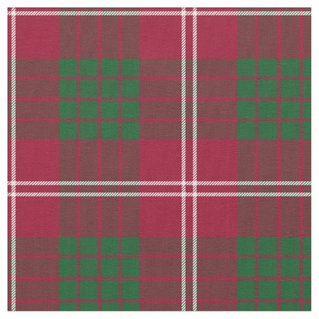 Tissu Copie de tartan de Crawford (Fermer)