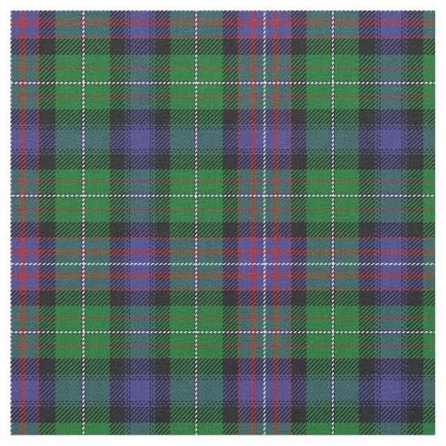 Tissu Copie de tartan de Rankine (Fermer)