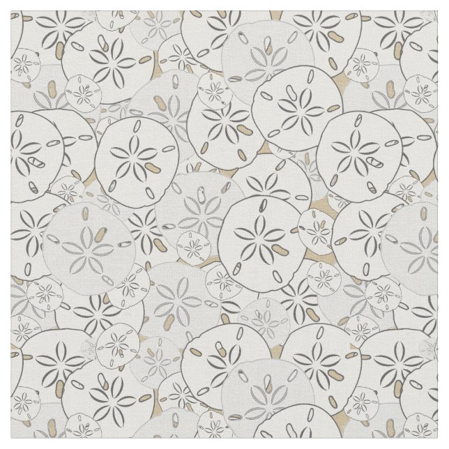 Tissu Copie du dollar de sable partout (Fermer)