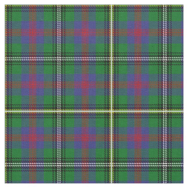 Tissu Copie en bois de tartan (Fermer)