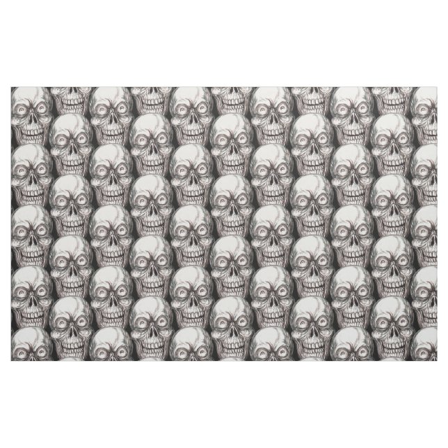 TISSU COPIE FOLLE DE CRÂNE (Fat Quarter)
