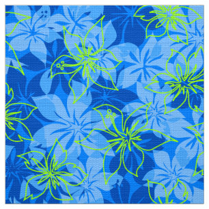 Tissu Copie hawaïenne de chemise de Camo de ketmie