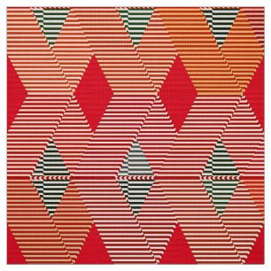 Tissu Copie moderne de diamant de la moitié du siècle,
