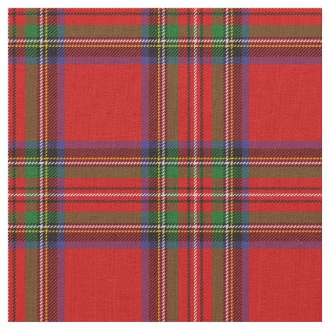 Tissu Copie royale de tartan de Stewart (Fermer)