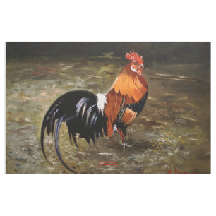 Tissu Coq/Gaulois/Rooster