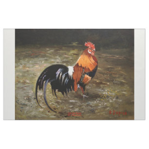 Tissu Coq/Gaulois/Rooster