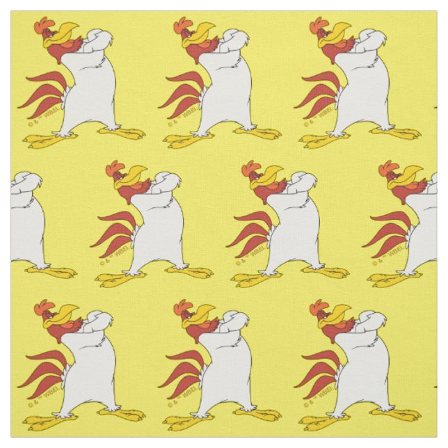 Tissu Coq Pondeur les bras croisés (Échantillon)